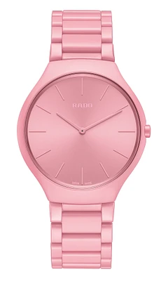 True Thinline Les Couleurs� Le Corbusier Luminous Pink 4320C Pink Dial 39MM Quartz R27094642