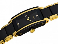 Integral Diamonds Black Dial 23MM Quartz R20845712