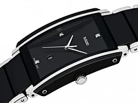 Integral Diamonds Black Dial 31MM Quartz R20206712