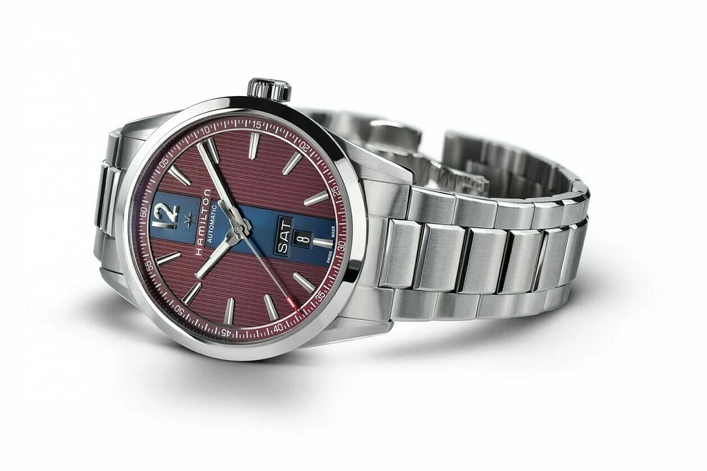 Broadway Aubergine Dial 42MM Day Date Automatic H43515175