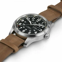 Khaki Field Black Dial 42MM Day Date Automatic H70535531