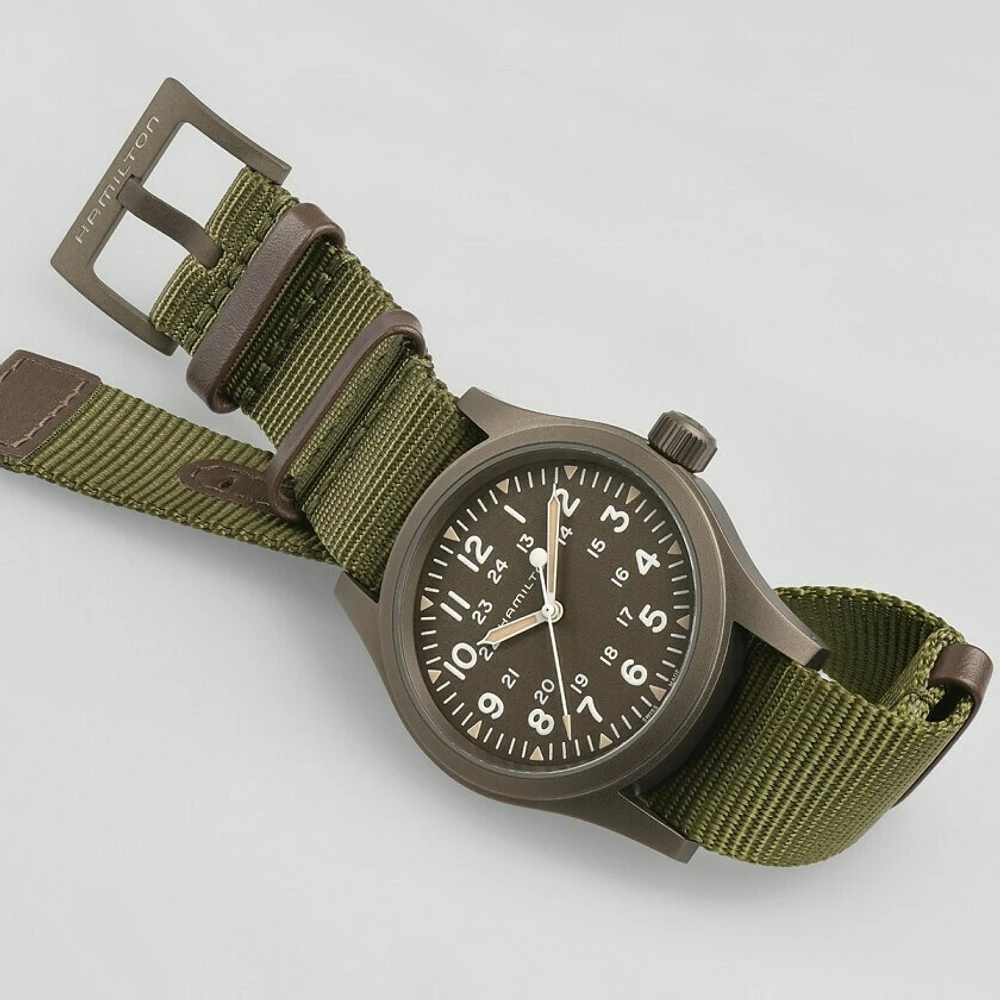 Khaki Field Green Dial 38MM Mechanical H69449961