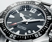 Khaki Navy Frogman Black Dial 42MM Automatic H77605135