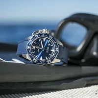 Khaki Navy Frogman Blue Dial  42MM Automatic H77705345