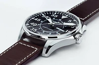 Khaki Aviation Black Dial 46MM Day Date Automatic H64715535