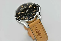 Khaki Aviation Black Dial 42MM  Day Date Automatic H64645531