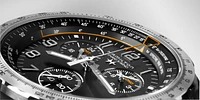 Khaki Aviation Black Dial 46MM X-Wind GMT Chronograph Quartz H77912335