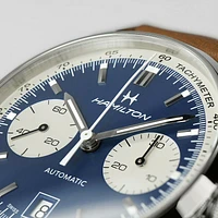 American Classic IntraMatic Blue Dial 40 MM Automatic Chrono H38416541