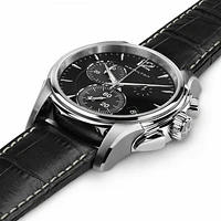 Jazzmaster Black Dial 42MM Chrono Quartz H32612731