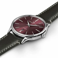 Jazzmaster Red Dial 40MM Thinline Automatic H38525771