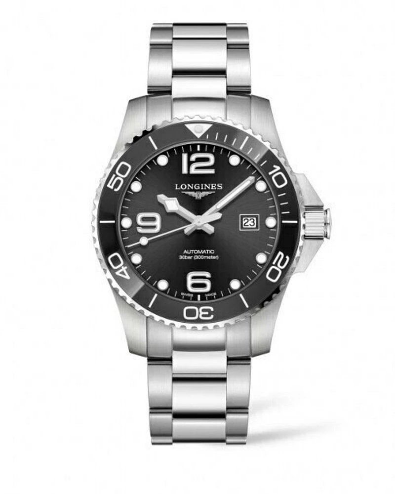 HydroConquest Black Dial Diver 43MM Automatic L37824566