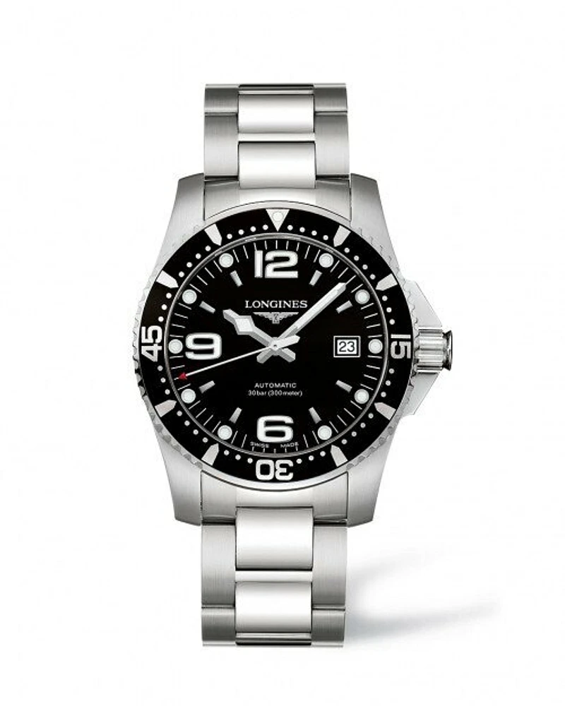 HydroConquest Black Dial 41MM Automatic L37424566