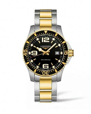 HydroConquest Black Dial 41MM Quartz L37403567