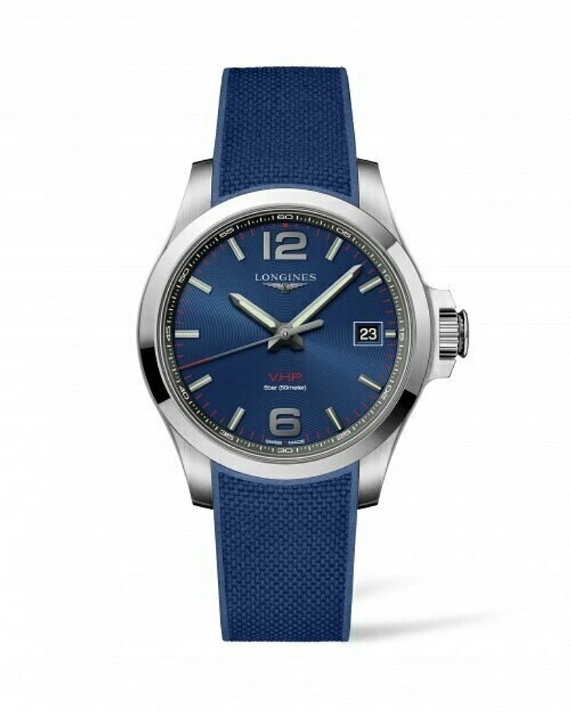 Conquest V.H.P. Blue Dial 41MM Quartz L37164969