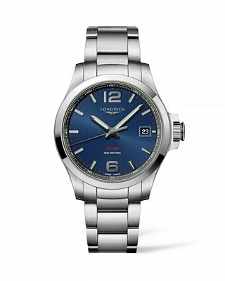 Conquest V.H.P. Blue Dial 41MM Quartz  L37164966