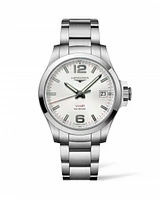 Conquest V.H.P. Silver Dial 41MM Quartz L37164766