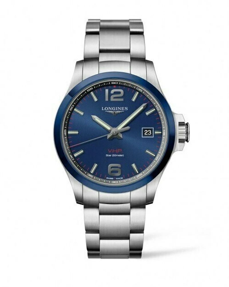 Conquest V.H.P Blue Dial 43MM Quartz BL37294966