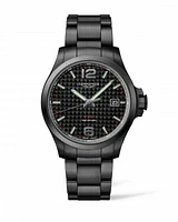 Conquest V.H.P. 43MM Black Dial Quartz L37262666