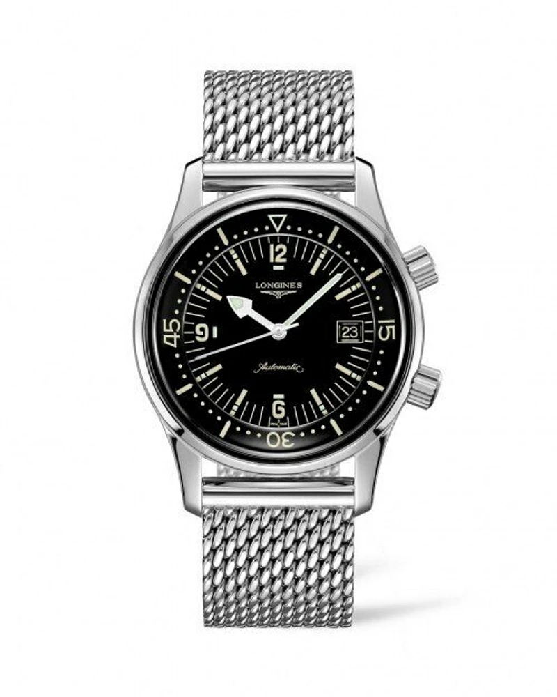 The Longines Legend Diver Black Dial 42MM Automatic L37744506