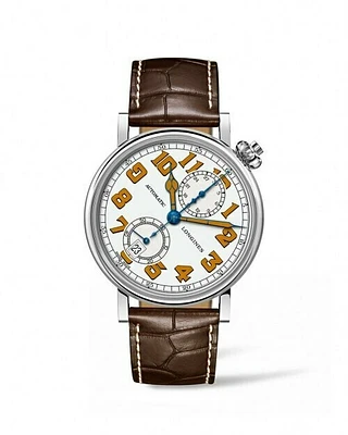 The Longines Avigation Type A-7 1935 White Dial 41MM Automatic Chronograph L28124232