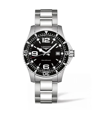 HydroConquest Black Dial 41MM Quartz L37404566