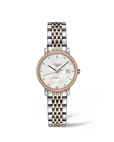 The Longines Elegant Collection Mother of Pearl Dial 18KT Gold 29MM Automatic L43105887