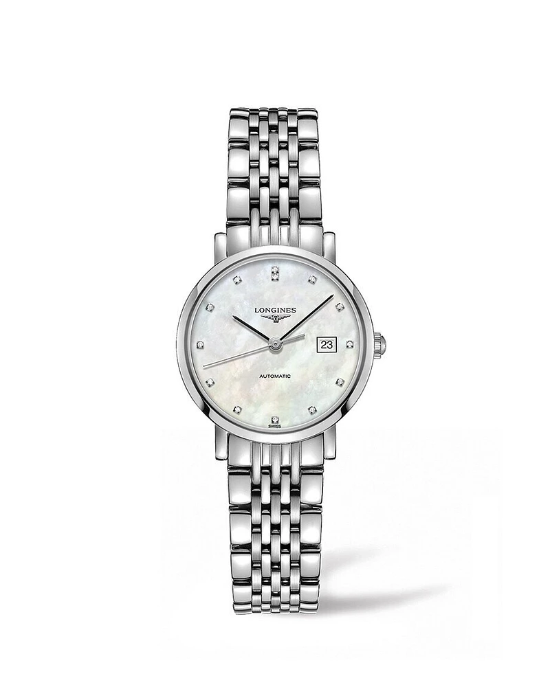 The Longines Elegant Collection Mother of Pearl Dial 29MM Automatic L43104876