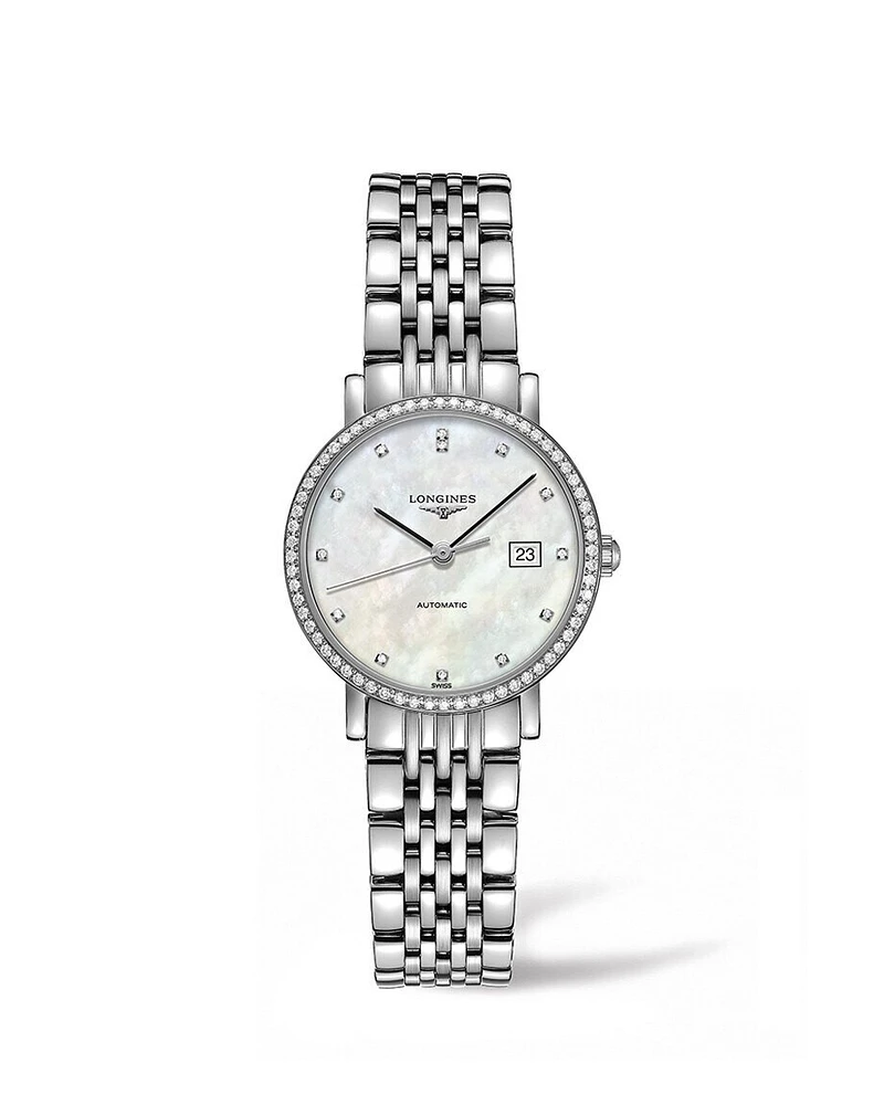 The Longines Elegant Collection Mother of Pearl Dial 29MM Automatic L43100876