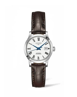 Record White Dial 30MM Automatic Chronometer L23214112