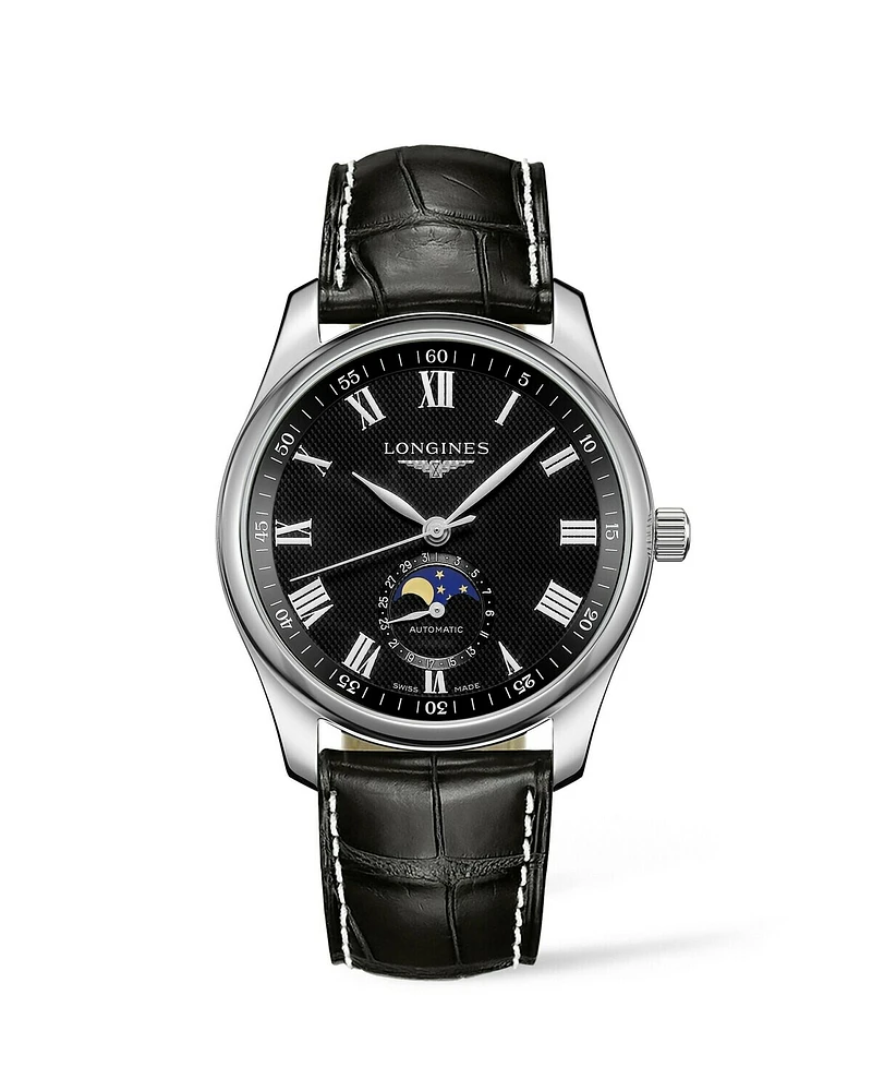 The Longines Master Collection Moonphase Black Dial 40MM Automatic L29094517