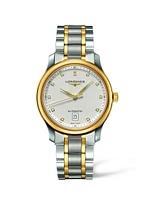 THE LONGINES MASTER COLLECTION 38MM STAINLESS STEEL/GOLD CAP 200 AUTOMATIC L26285777