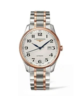 THE LONGINES MASTER COLLECTION 42MM STAINLESS STEEL/GOLD CAP 200 AUTOMATIC