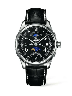 THE LONGINES MASTER COLLECTION 44MM AUTOMATIC WITH MOONPHASE