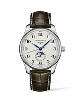 The Longines Master Collection Silver Dial 42MM Moonphase Automatic L29194783