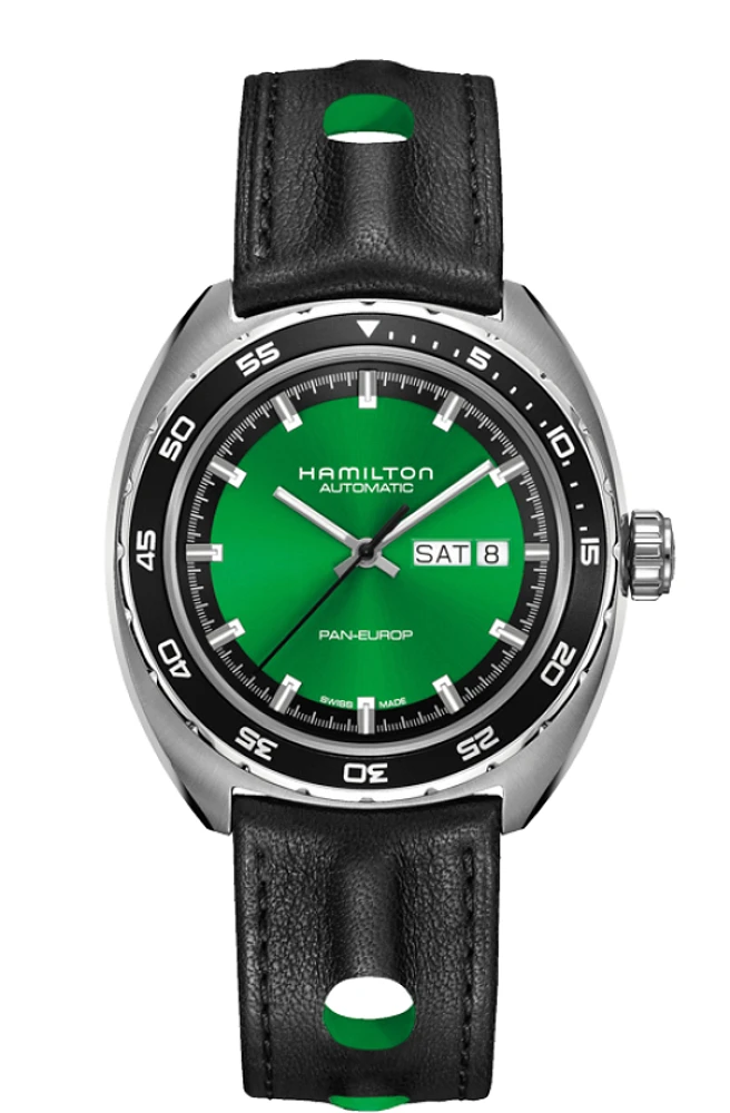 American Classic Pan Europ Green Dial 42MM Automatic H35415761