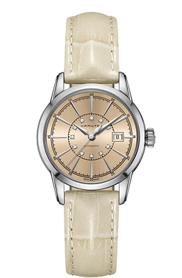 American Classic Railroad Lady Beige Dial 32MM Automatic H40405821