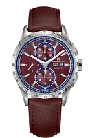 Broadway Aubergine Dial 43MM Day Date Automatic Chrono H43516871