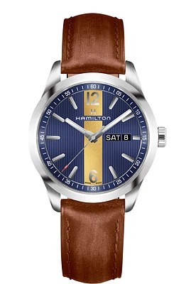 Broadway Blue Dial 40MM Day Date  Quartz H43311541