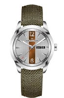 Broadway Grey Dial 40MM Day Date Quartz H43311985