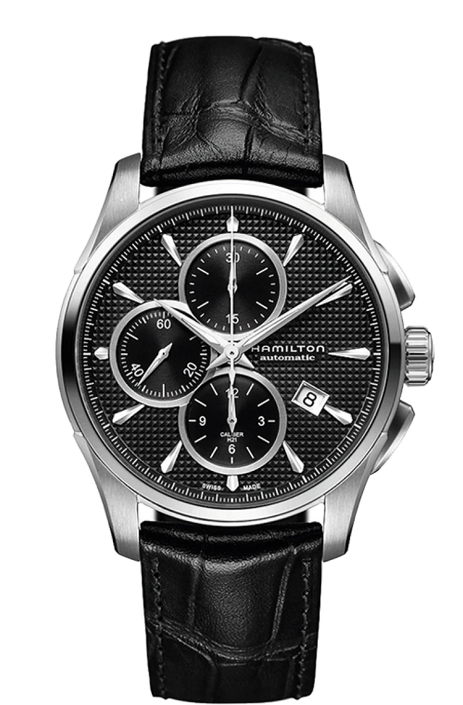 Jazzmaster Black Dial 42MM Automatic Chrono H32596731