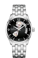 Jazzmaster Black Dial 42MM Open  Heart Automatic H32705131