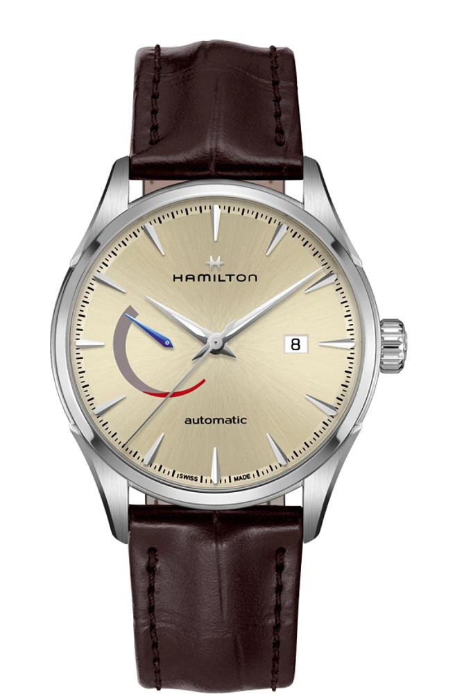 Jazzmaster Power Reserve Beige Dial 42MM Automatic H32635521