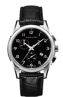 Jazzmaster Black Dial 43MM Thinline Chrono Quartz H38612733