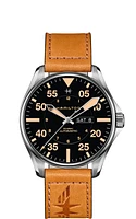 Khaki Aviation Black Dial 46MM Pilot Day Date Automatic H64725531