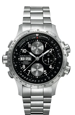 Khaki Aviation Black Dial 44MM  X-Wind Automatic Chronograph H77616133