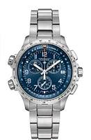 Khaki Aviation Blue Dial 46MM X-Wind GMT Chronograph Quartz H77922141