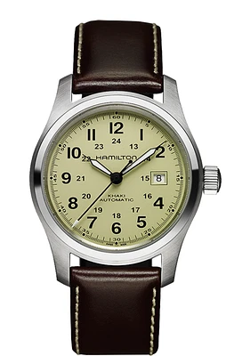 Khaki Field Beige Dial 42MM Automatic H70555523