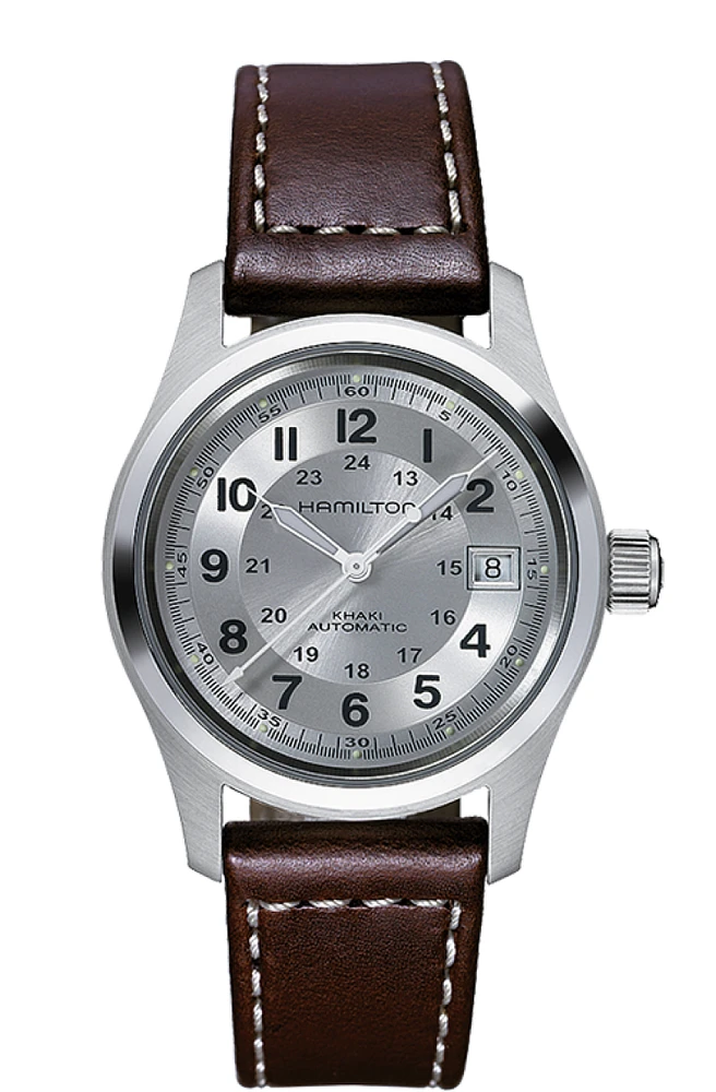 Khaki Field Silver Dial 38MM Automatic H70455553