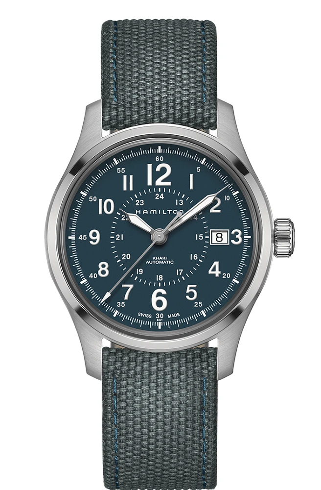 Khaki Field Blue Dial 40MM Automatic H70305943