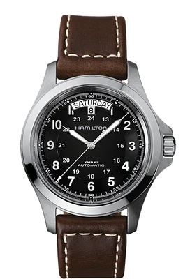 Khaki Field King Black Dial 40MM  Automatic H64455533